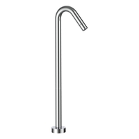 Max Floor Mount Outlet - Bath Chrome