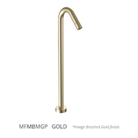 Max Floor Mount Outlet - Bath Gold