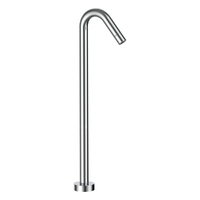 Max Floor Mount Outlet - Bath Chrome Trim Kit