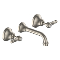 Merino Lever Bath Set - 1/4 Turn Ceramic Brushed Nickel