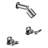 Merino Lever Shower Set - Sileno Shower - 3 Star - 1/4 Turn Ceramic Chrome