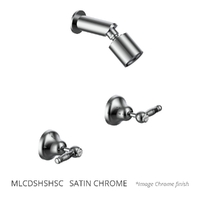 Merino Lever Shower Set - Sileno Shower - 3 Star - 1/4 Turn Ceramic Satin Chrome