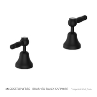 Merino  Lever Sink Top Assembly - 1/4 Turn Ceramic - Brushed Black Sapphire (Lf)