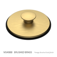 32Mm &amp; 40Mm Merino Stopper Brushed Brass