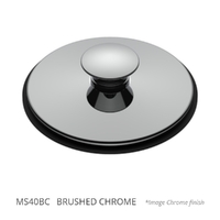 32Mm &amp; 40Mm Merino Stopper Brushed Chrome