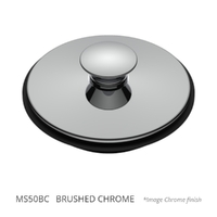50Mm Merino Stopper Brushed Chrome