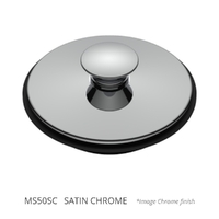 50Mm Merino Stopper Satin Chrome