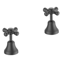 Merino Cross Sink Top Assembly - Jumper Valve - Gunmetal (Lf)