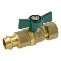 With Check Valve Cu Press Fit x Swivel Fi