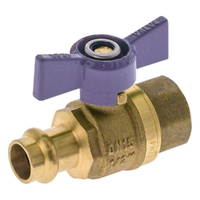 Butterfly Handle Press Fit Cu x Fi - Lilac