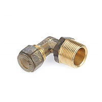 20mm C X 15mm MI Reducing Male Nyl Compression Elbow (3/4" C X 1/2" MI)