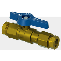 15mm FL X FL Non Return Isolation Ball Valve