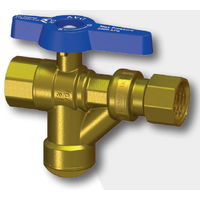15mm Female x Female Non-Return Isolation Valve with Filter  AVG