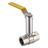 Ball Valve Lever Handle FI x FI Extended Spindle Gas