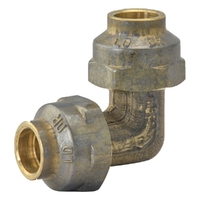 Elbow Brass Flared Compression C x C
