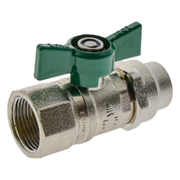 Ball Valve Dual Approved Butterfly Handle Fl x FI Water & Gas
