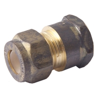 Stop End Brass Nylon Compression