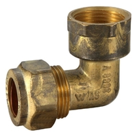 Elbow Brass Copper Compression FI x C