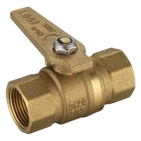 Meter Ball Valve Inline FI x FI Long Handle