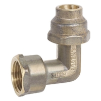 Elbow Brass Flared Compression FI x C
