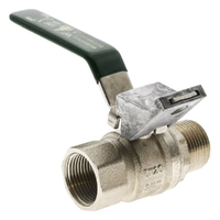 Ball Valve Dual Approved Lever Handle MI x FI Lockable Water & Gas