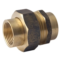 Barrel Union FI x FI Brass Screwed Brassware