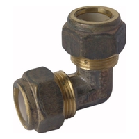 Elbow Brass Nylon Compression C x C Reducing