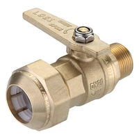 Meter Ball Valve Poly Connection DN x MI