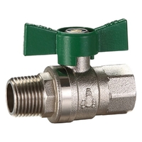 Ball Valve Dual Approved Butterfly Handle MI x FI Water & Gas