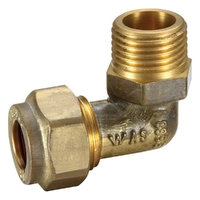 Elbow Brass Copper Compression MI x C
