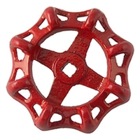Gate Valve Handle Cast Red