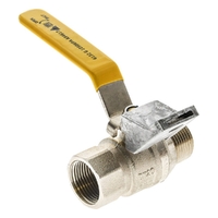 Ball Valve Lever Handle MI x FI Lockable Gas