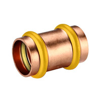 32mm Coupling Socket Gas Copper Press