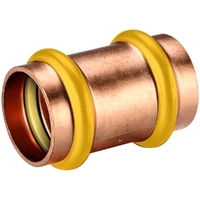 50mm Slip Coupling Socket Gas Copper Press