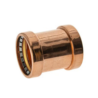 100mm Slip Coupling Socket Gas Copper Press