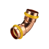 20mm Elbow 45 Deg Gas Copper Press