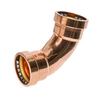 80mm Elbow 45 Deg Gas Copper Press