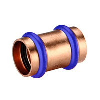 32mm Coupling Socket Water Copper Press