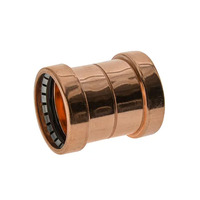 65mm Coupling Socket Water Copper Press