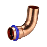 32mm Elbow 90 Deg M&F Water Copper Press