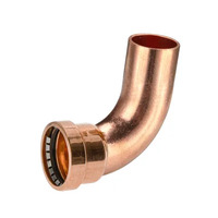 65mm Elbow 90 Deg M&F Water Copper Press