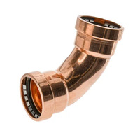 65mm Elbow 45 Deg Water Copper Press