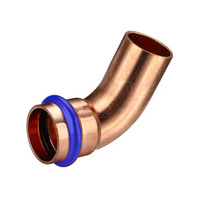 15mm Elbow 45 Deg M&F Water Copper Press