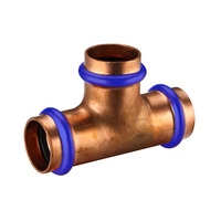 40mm Tee Equal Water Copper Press