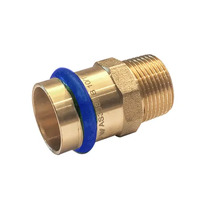 15mm Male BSP X 20mm Adaptor Water Copper Press
