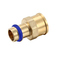 25mm Female BSP X 25mm Adaptor Water Copper Press
