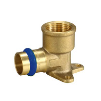 Lugged Elbow 15mm BSP Female X 1/2" Water Copper Press