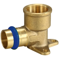 DN20 X DN20FI 15BP Back Plated Elbow Water Press