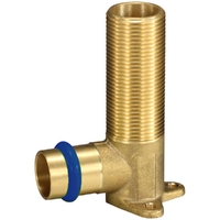 DN15 X 90MM X 1/2MI 19BP Back Plated Elbow Water Press