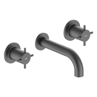 Park Cross Bath Set - 3/4 Turn Ceramic Gunmetal